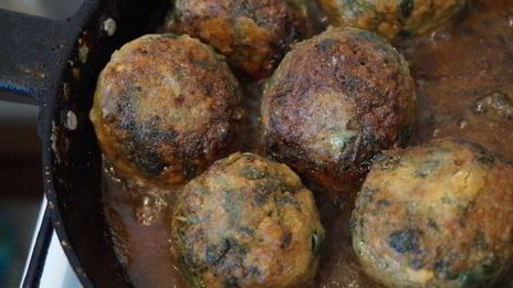 мини-сэндвичи с тефтелями