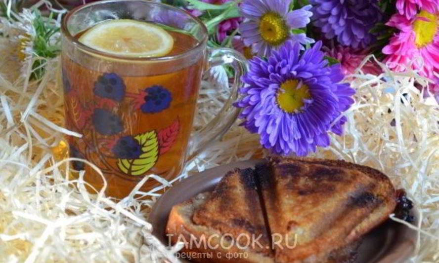 Рецепт сладкого сэндвича