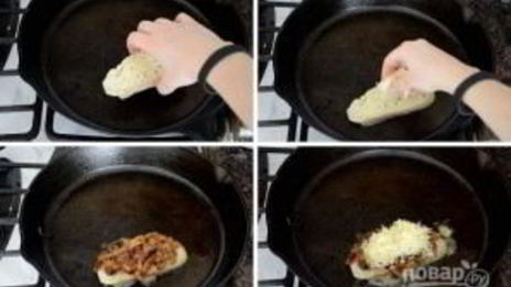 сэндвич с карамелизированным луком