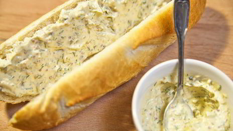 сэндвич с семгой и рукколой