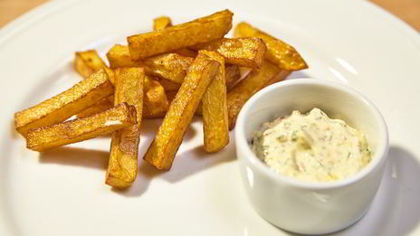 сэндвич с семгой и рукколой