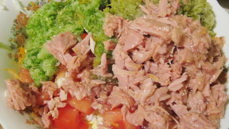 сэндвич с тунцовым салатом