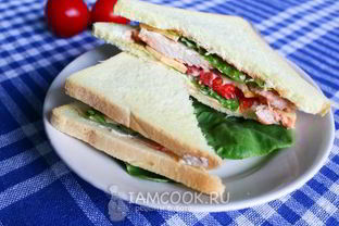 Сэндвич со свининой