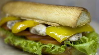 Сэндвич в багете