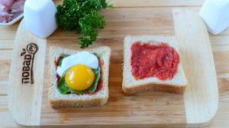 сэндвич в беконе