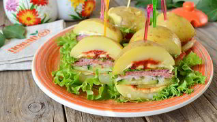 Сэндвичи из картофеля