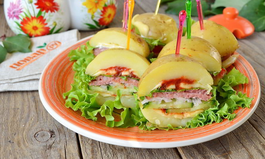 Рецепт сэндвичей из картофеля