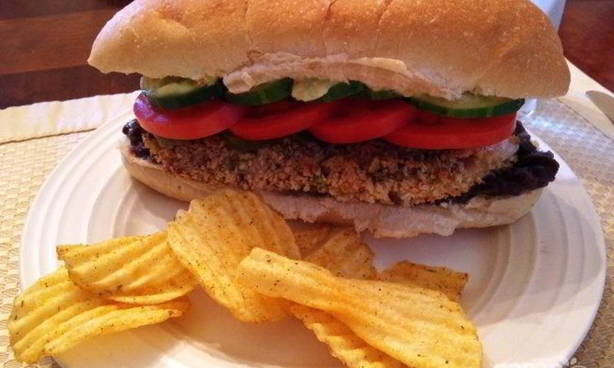 Рецепт сэндвичей с фасолевым пюре и куриным мясом