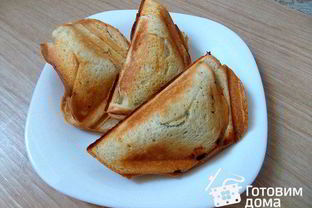 Сэндвичи с колбасой и бананом