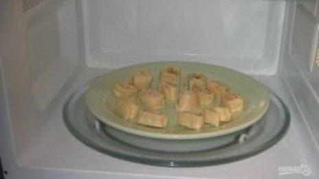 сыр к пиву в микроволновке