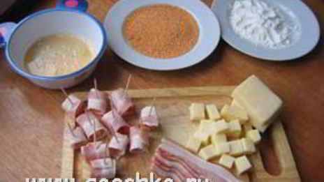 сыр во фритюре