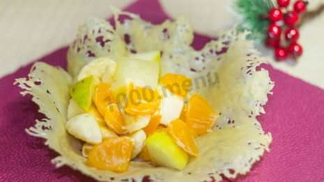 сырные корзинки для салата