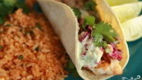 такос с рыбой