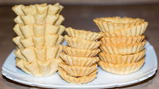 Домашние тарталетки для праздничной подачи закусок
