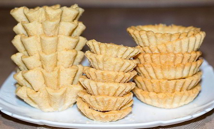 Рецепт домашних тарталеток для праздничной подачи закусок