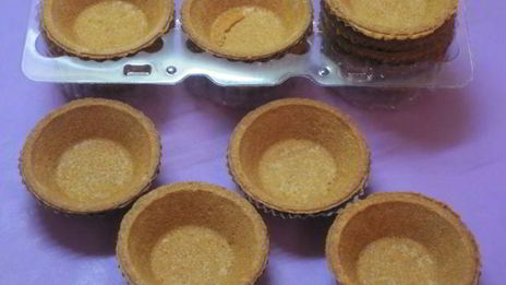 крем из авокадо в тарталетках