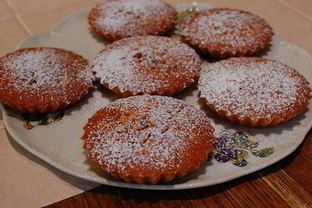 Лимонные тарталетки с кедровыми орешками