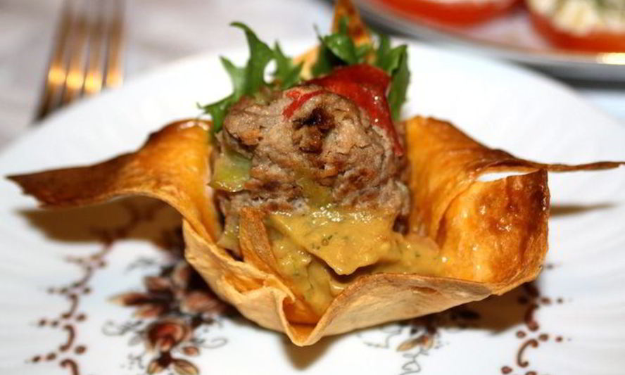 Рецепт мексиканской тарталетки