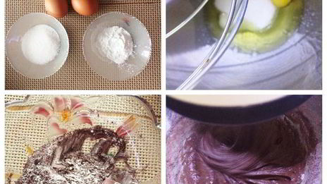 миндальные тарталетки с шоколадной начинкой