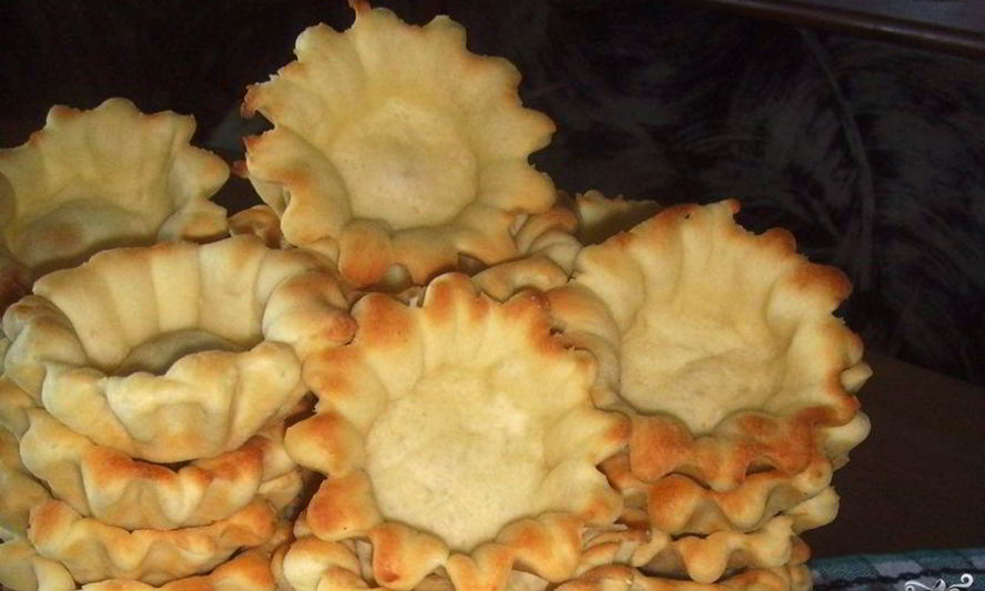 Рецепт тарталеток без начинки