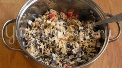 тарталетки из слоеного теста с начинкой