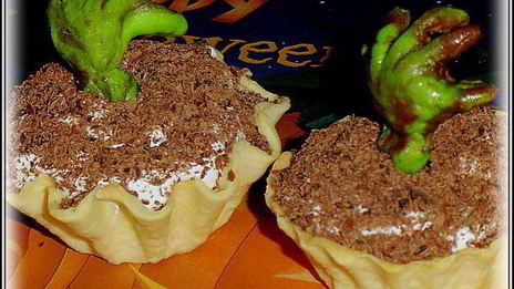 тарталетки хэллоуинские страшилки