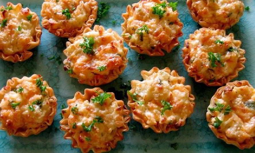 Рецепт тарталеток крабовых