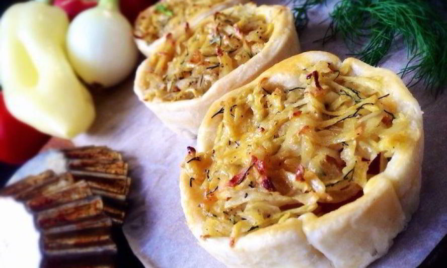 Рецепт тарталеток пикничок с курицей и овощами