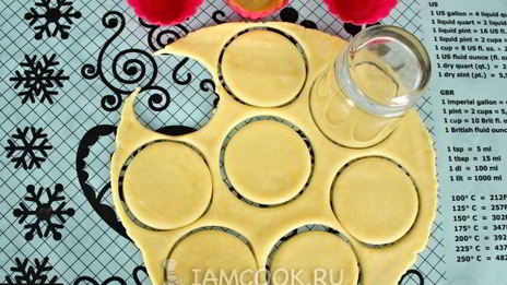 тарталетки с грибами и сыром