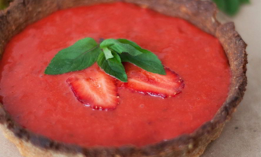 Рецепт тарталеток с клубничным кремом