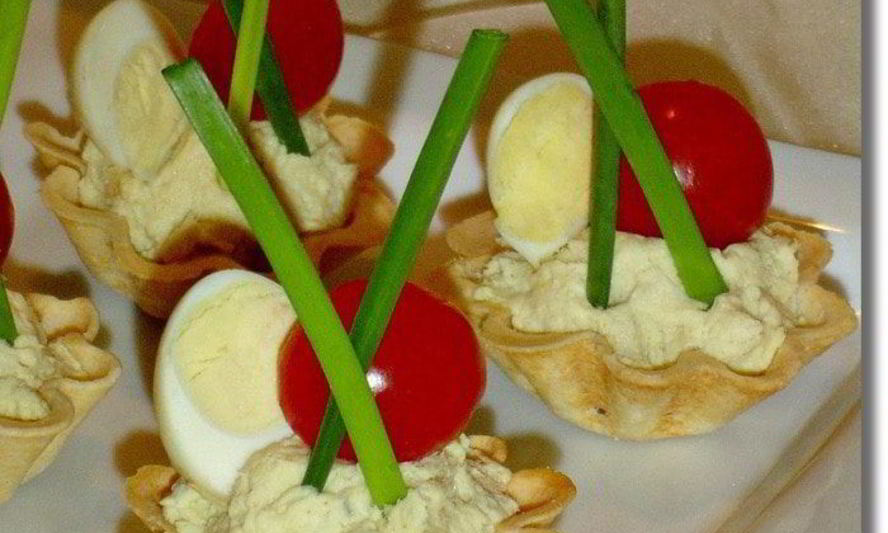 Рецепт тарталеток с куриным муссом