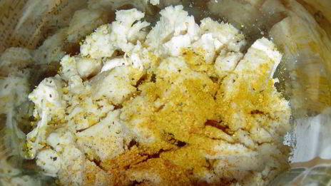 тарталетки с куриным муссом