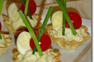 Тарталетки с начинкой