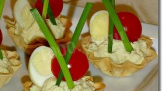 Тарталетки с начинкой