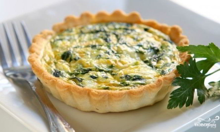 Рецепт тарталеток с плавленым сыром