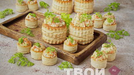 тарталетки с рыбой