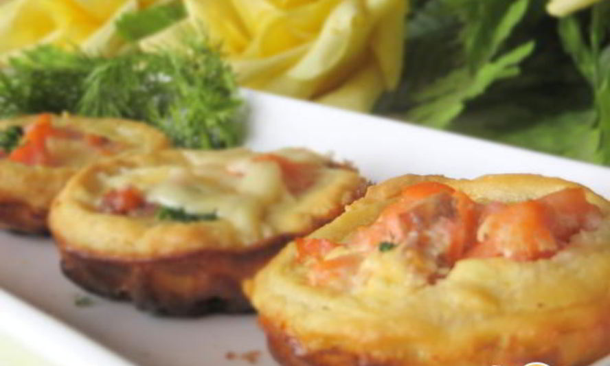 Рецепт тарталеток с соленой семгой