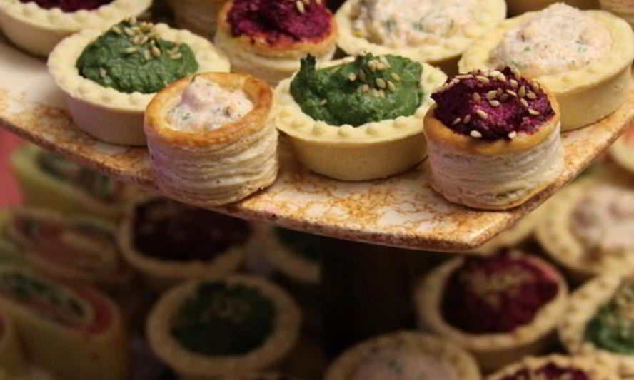 Рецепт тарталеток с цветной начинкой