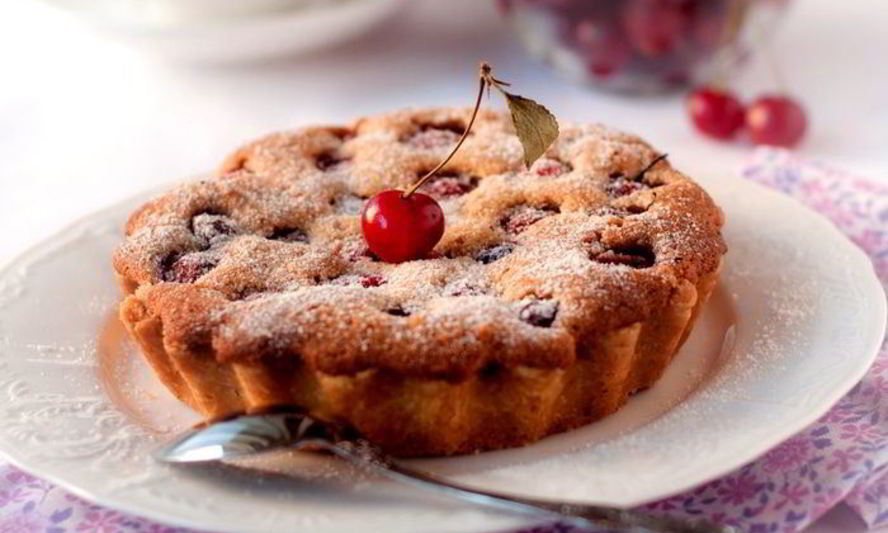 Рецепт тарталеток с вишней