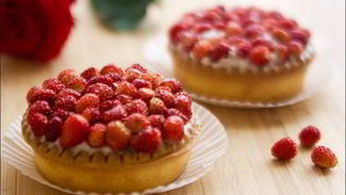 Тарталетки с земляникой