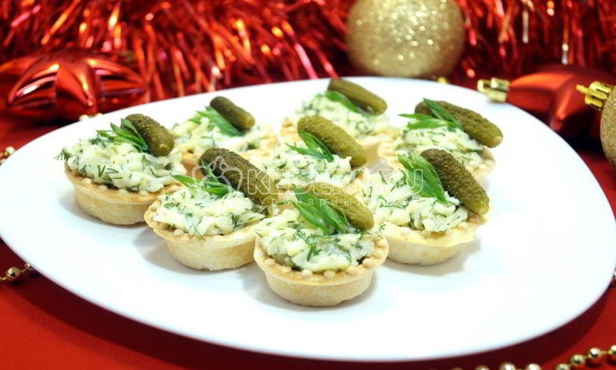 Рецепт тарталеток закусочных