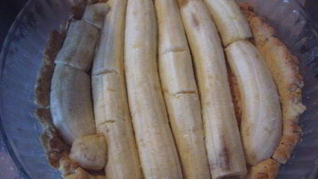 бананово-карамельный тарт