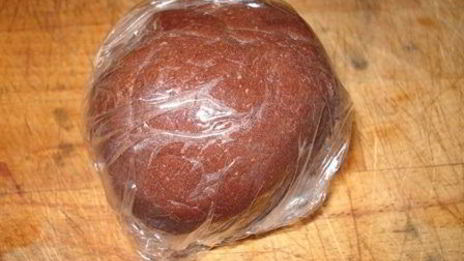 дважды шоколадный тарт с карамелью