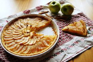Французский яблочный тарт