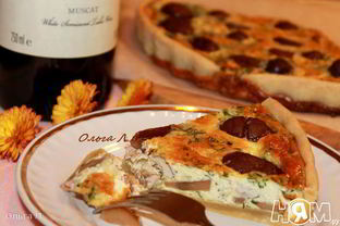 Грибной тарт