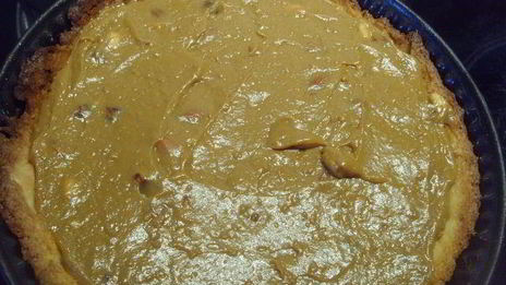 карамельно-шоколадный тарт