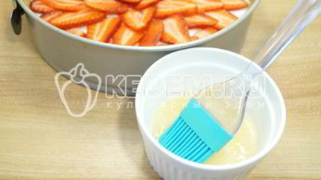 клубничный тарт без выпечки