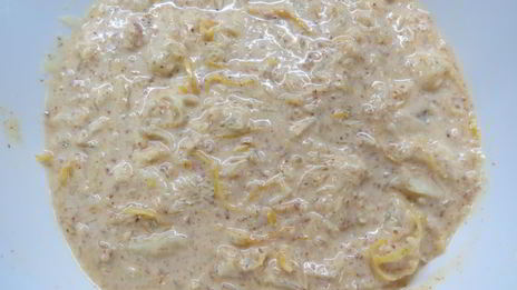 лимонный тарт с франжипаном