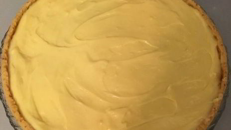 малиновый тарт с заварным кремом