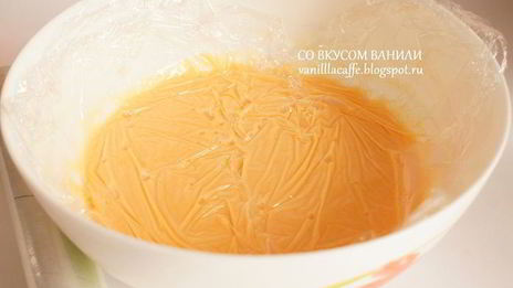 миндальный тарт с грейпфрутовым кремом, белым шоколадом и маскарпоне